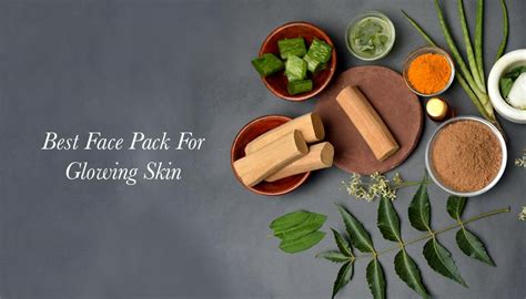 How to select the right face pack for glowing skin