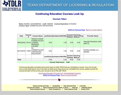 How to Confirm That Your License Number Was Reported To The TDLR ...