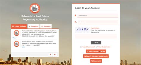 MahaRERA - Maharashtra RERA Registration Process, fees & charges