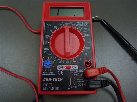 Image result for How to Check Continuity Multimeter