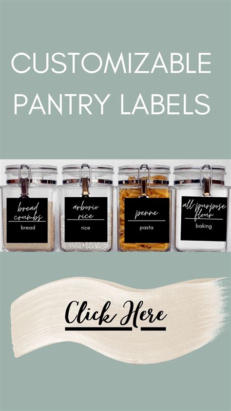 Image result for Pantry Labels