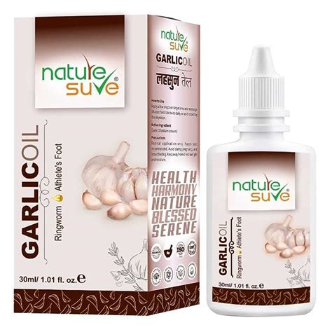 Buy Nature Sure Garlic Oil for Ringworm and Athlete's Foot in Men ...
