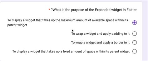 Flutter Expanded Widget 的图像结果