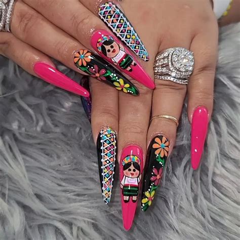 30 Best Mexican Nail Design Ideas You Should Check