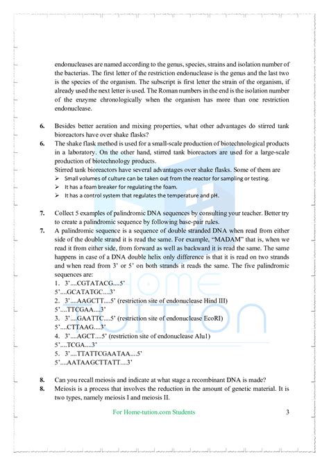 Biotechnology Chapter of Class 12 的图像结果