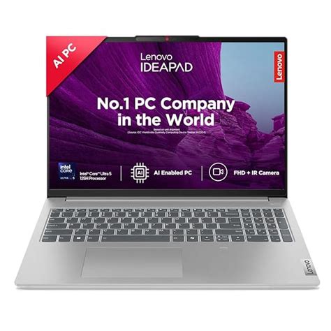 Lenovo IdeaPad Slim 5 Intel Core Ultra 5 125H Built-in AI 16" (40.6cm ...