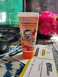 Buy DentoShine Gel Toothpaste for Kids - Assorted Flavors (Pack of 6 ...