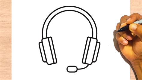 How to Draw HeadPhones easy - Drawing Step by Step - YouTube