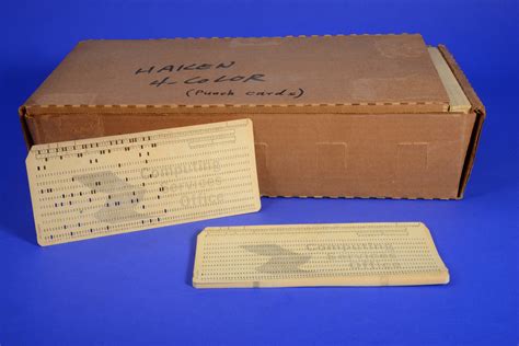 Image result for Programs Using Punch Cards