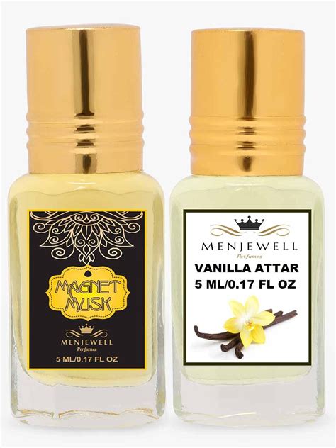 Menjewell Magnet And Vanilla Attar Combo For Men & Women (Pack Of 2 ...