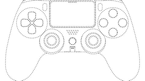 Image result for PS5 Controller Line Drawing