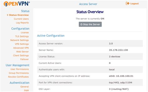 Setting up OpenVPN Access Server in Amazon VPC | AWS Marketplace