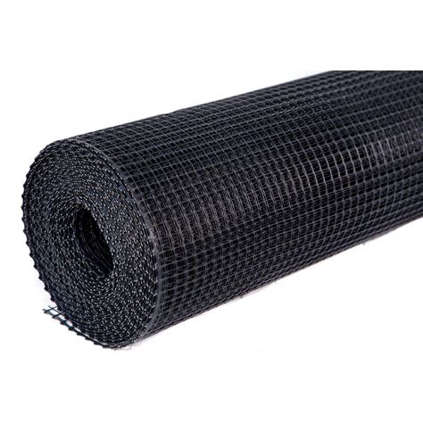 Rollo Malla Plástica Multiuso Negro 7 X 7 X 30 M