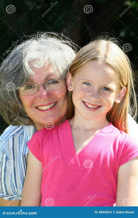 Grandmother And Granddaughter Stock Images - Image: 4866854