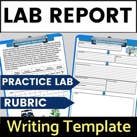 Science Lab Report Template Printables 的图像结果