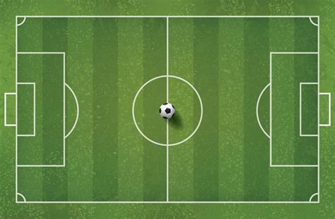Vector File Image of Football Pitch 的图像结果