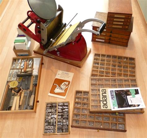 Image result for Letterpress Printing Machine