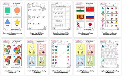 Free Activity Worksheets 2026 PDF Download - Engaging Learning for Kids