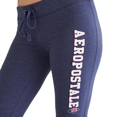 Juniors’ Aeropostale Low Rise Flare Sweatpants