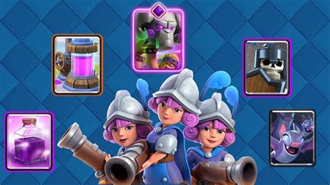Best Three Musketeers decks in Clash Royale