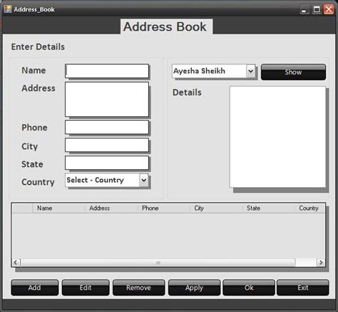 Image result for Address Book for Computer