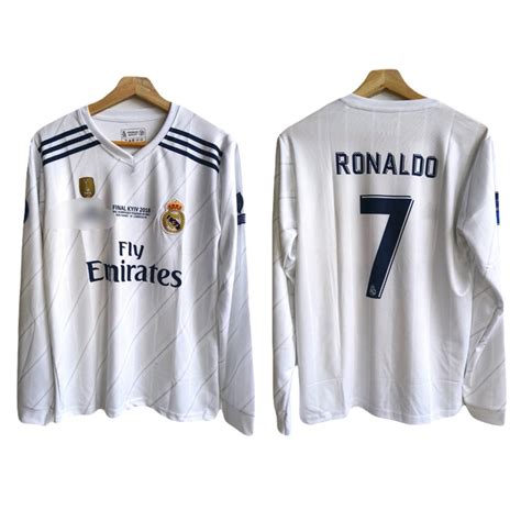 Realmadrid full sleeve 2018 UCL FINAL EDITION Ronaldo 7 P406 - MS RETR ...