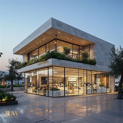 Restaurant Building Design 的图像结果