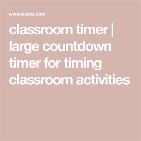 Image result for Classroom Countdown Timer