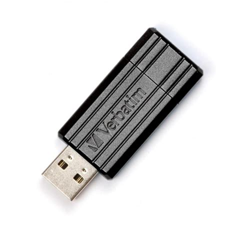 USB flash drive 8GB Verbatim PinStripe Black
