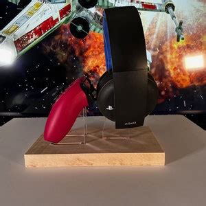 Wood and Acrylic Controller Stand Holder Gamer Gift - Etsy