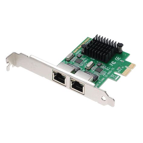 Network Server Card 2 Ports Gigabit 1000M PCI-E Ethernet– UNIQKART