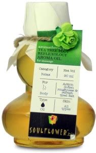 Soulflower Tea Tree Foot Reflexology Aroma Massage Oil - Price in India ...