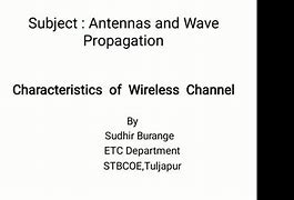 Image result for channel characteristics