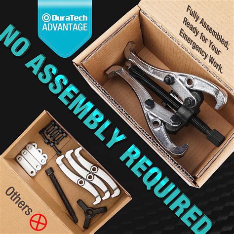 DURATECH 4-Piece 3-Jaw Gear Puller Review - Puller Tools