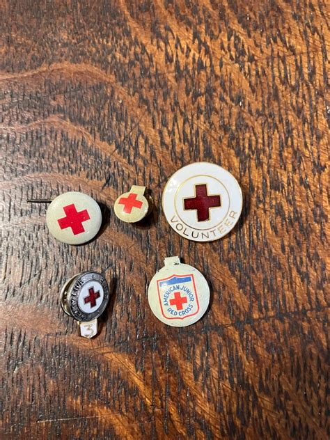 Image result for Red Cross Pinback