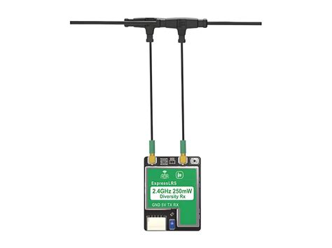 iFlight ExpressLRS ELRS True Diversity 2.4GHz Receiver with 2x Antennas ...