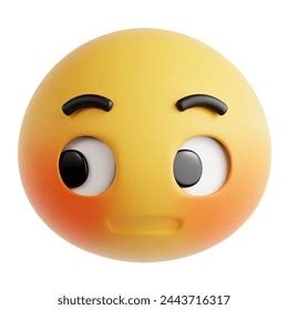 Side Eye Emoji 3d Icon Illustration Stock Illustration 2443716317 ...