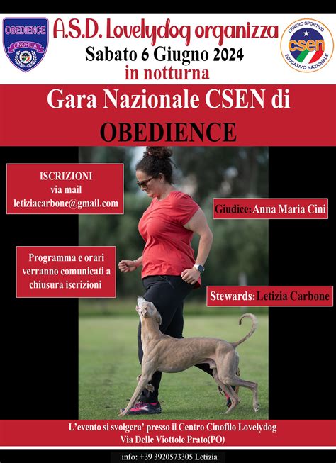 SET Online CSEN-Cinofilia