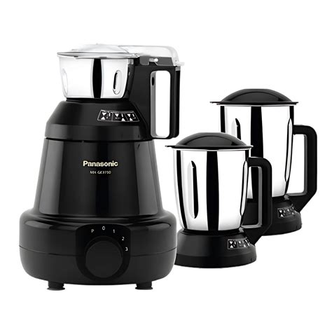 Panasonic MX-GE3750 4 Jars 750W Mixer Grinder – Black – Chera Home Junction