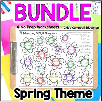 Spring Time Math Worksheets 的图像结果