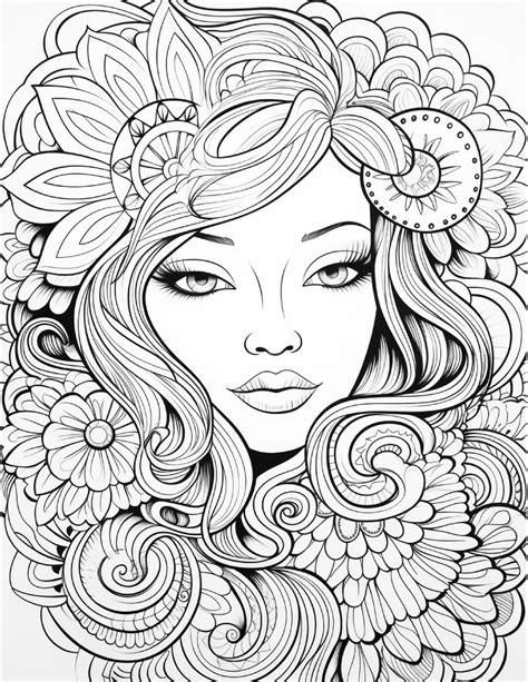 Free Adult Coloring Pages PDF Printable - Coloring Pages for Adult