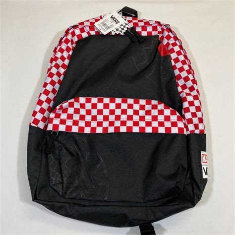 Buy Vans x Marvel Black Red White Spidey Realm Spiderman Skate Backpack ...