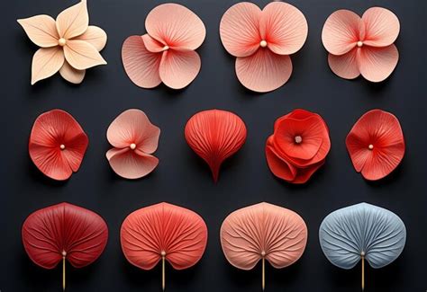 Stunning array of paper crafted floral beauty in pastel tones object ...