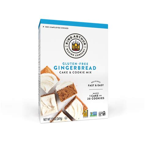 Gluten Free Gingerbread Cake and Cookie Mix | King Arthur Baking