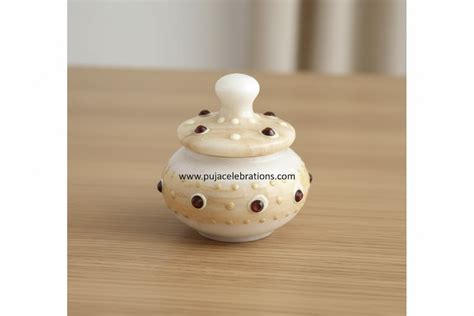 Marble Kumkum Pot | Wedding Return Gifts | Divine Pooja Gift – Puja ...