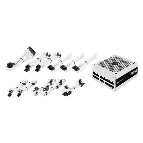 Buy Corsair RM750 White | 750 Watt ATX PSU | Mdcomputers.in