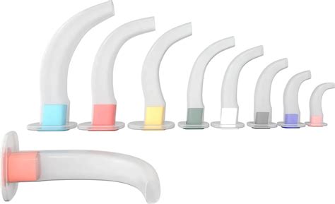 Endure Industries Endure Oropharyngeal Airway Kit, 9 Color-Coded Sizes ...