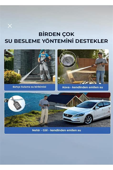 OG GERMANY STEEL ŞARJLI KÖPÜKLÜ OTO ARABA BAHÇE YIKAMA TABANCASI YÜKSEK ...