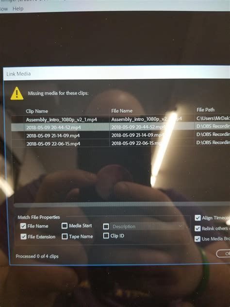 Open Prproj File 的图像结果