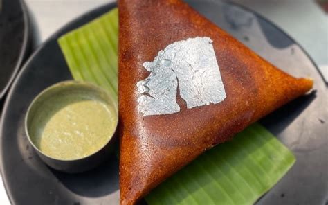 Attention Bangaloreans! Take A Bite Of This 24 Carat Gold Dosa In ...